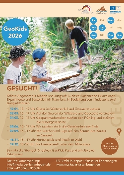Bild 1: Termin�bersicht GeoKids, Quelle: UNESCO Global Geoparks Muskauer Faltenbogen
