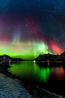 Bild 3: Aurora borealis - Polarlichter, Quelle: Kai-Uwe K�chler