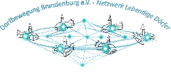 Logo Dorfbewegung Brandenburg e.V. - Netzwerk lebendige Dörfer Lokale Aktionsgruppe Spree-Neiße-Land e.V.