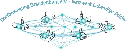 Bild 2: Logo Dorfbewegung Brandenburg e.V. - Netzwerk lebendige Drfer, Quelle: Lokale Aktionsgruppe Spree-Neie-Land e.V.