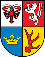 Wappen Landkreis Spree-Neiße/Wokrejs Sprjewja-Nys