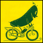 Ausschilderung mit Logo - Gurkenradweg