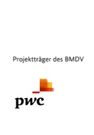Logo pwc Projektträger des BMDV